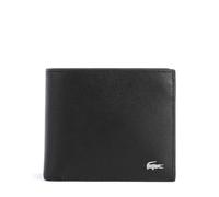 Lacoste FG Portafoglio nero, pelle,pelle a grana fine, uomo
