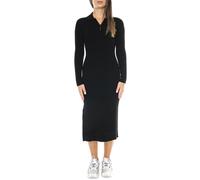 Lacoste - Fitted Midi Dress - -Dresses -Donna -Nero -S
