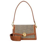 Lacoste Flap Shoulder Bag - Borsa a spalla 22.5 cm (brown)