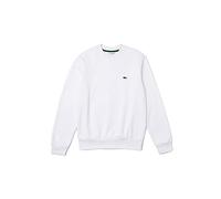 Lacoste Fleece Crew Neck Felpe da Uomo Blanc XS