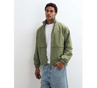 Lacoste giacca a vento idrorepellente in khaki-Verde M