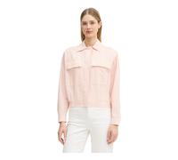 Lacoste - Giacca in Seersucker a Righe - - Jackets - Donna - Rosa - M