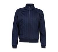 Lacoste - Giacca Zip Monogram Jacquard - - Sweatshirts & Hoodies - Uomo - Blu - L