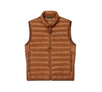 Lacoste - Gilet trapuntato marrone idrorepellente - - Jackets - Uomo - Marrone - S