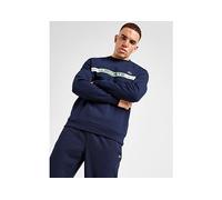 Lacoste Grid Tape Crew Sweatshirt, Blu 3/S