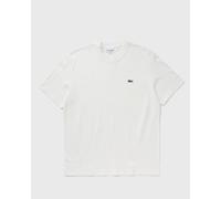 Lacoste Heavy Cotton and Linen PiquÒ Tee men Shortsleeves white in taglia:M
