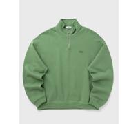 Lacoste Heavy Fleece Zipper Neck Sweatshirt men Half-Zips green in taglia:M