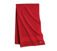 Lacoste Heritage Asciugamano grande in cotone Supima, 76,2 x 137,2 cm, rosso (Formula One)