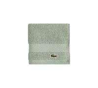 Lacoste Heritage Asciugamano per ospite in cotone Supima, 33 x 33 cm, verde chiaro (Aloe)