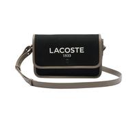 Lacoste - Heritage Canvas Crossbody Bag - - Bags - Donna - Nero - ONE SIZE