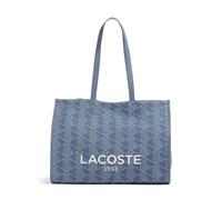 Lacoste Heritage Jacquard Borsa shopper 40 cm blu