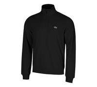 Lacoste High Neck Felpa Uomini-Nero in nero, Taglia: M