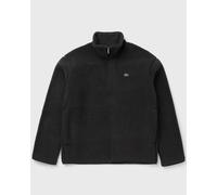 Lacoste High Neck Sherpa Jacket men Fleece Jackets black in taglia:S
