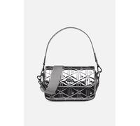 Lacoste Holiday - Borsa a tracolla (shiny dark silver) argento