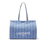 Lacoste - Jacquard Tote Bag - - Bags - Donna - Blu - ONE SIZE