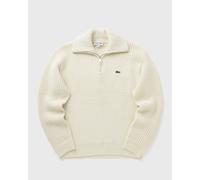 Lacoste KNIT HALF ZIP men Pullovers beige in taglia:XL