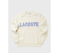 Lacoste KNIT LOGO SWEATER women Pullovers beige in taglia:S