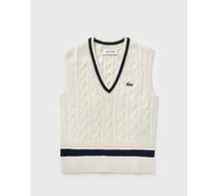 Lacoste KNIT VEST women Vests beige in taglia:S