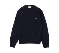 Lacoste, ,Knitwear ,Uomo ,Blu ,M Maglione Girocollo in Lana Blu Navy