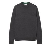 Lacoste Pullover da Uomo in lana Merino con Collo Rotondo Grigio V / L Grigio