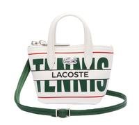 Lacoste L.12.12 Coated Mini Canvas Tote - Bianco