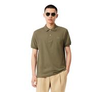 Lacoste Petit piqué - Polo da Uomo, a Maniche Corte, in Cotone, Taglia L, Colore: Cachi, Cachi, L