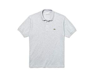 Lacoste L1264, Maglieta, Grigio (Argent Chine), L Uomo