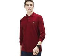 Lacoste L1312, Polo, Uomo, Rosso (Bordeaux), L