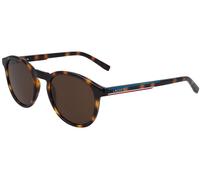 Lacoste L916s Occhiali Da Sole Unisex Avana Pantos Marrone 50mm