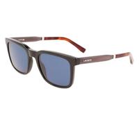 Lacoste L954s Occhiali Da Sole Uomo Nero Squadrato Marrone 53mm