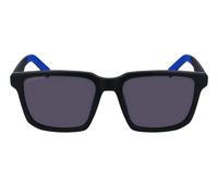 Lacoste L999s Occhiali Da Sole Uomo Nero Geometrico Grigio 55mm