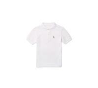 Lacoste Lcb - Polo per bambini non organica, confezione da 1, bianco, 4 Anni