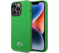 Custodia Lacoste Cover posteriore in silicone verde - iPhone 14 Pro Max
