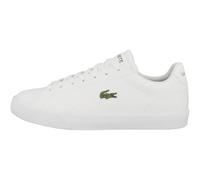 Lacoste Uomo Lerond Set 125 2 CMA Scarpe da ginnastica in pelle, bianca
