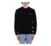 Lacoste - Logo Patch Sweater - - Knitwear - Uomo - Nero - M