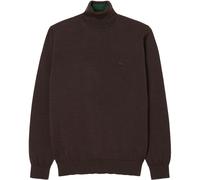 LACOSTE Maglia a collo alto, marrone