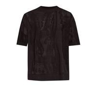 Lacoste - Maglia a maniche corte traforata - -Knitwear -Uomo -Marrone -S