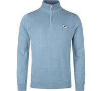 LACOSTE Maglia classica con 1/4 di zip, blu-grigio