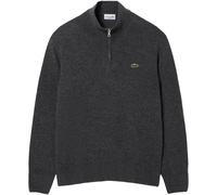 LACOSTE Maglia classica con 1/4 di zip, grigio