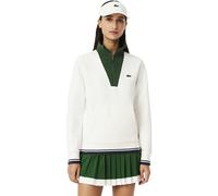 LACOSTE Maglia Heritage, bianco/verde