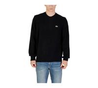 Lacoste - Maglia in lana girocollo a maniche lunghe - - Knitwear - Uomo - Nero - S
