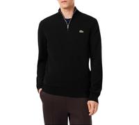 Lacoste maglia pullover mezza zip nero
