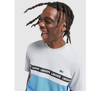 Lacoste Maglietta Croc Colour Block Tape, grigio 4/M