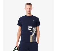 Lacoste Maglietta Uomini - Blu Scuro, Taglia: S