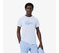 T-shirt da uomo Lacoste Ultra Dry 3D Print Crocodile - light blue - Blu (M)