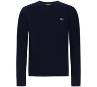 LACOSTE - Maglione blu con mini logo per uomo