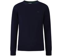 LACOSTE - Maglione blu con mini logo per uomo