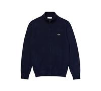 Lacoste - Maglione con zip e collo alto - - Knitwear - Uomo - Blu - S