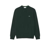 Lacoste - Maglione Girocollo in Cotone Monocromatico - - Knitwear - Uomo - Verde - M