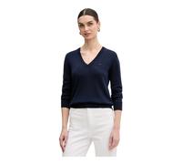 Lacoste - Maglione Girocollo Senza Cuciture - - Knitwear - Donna - Blu - S